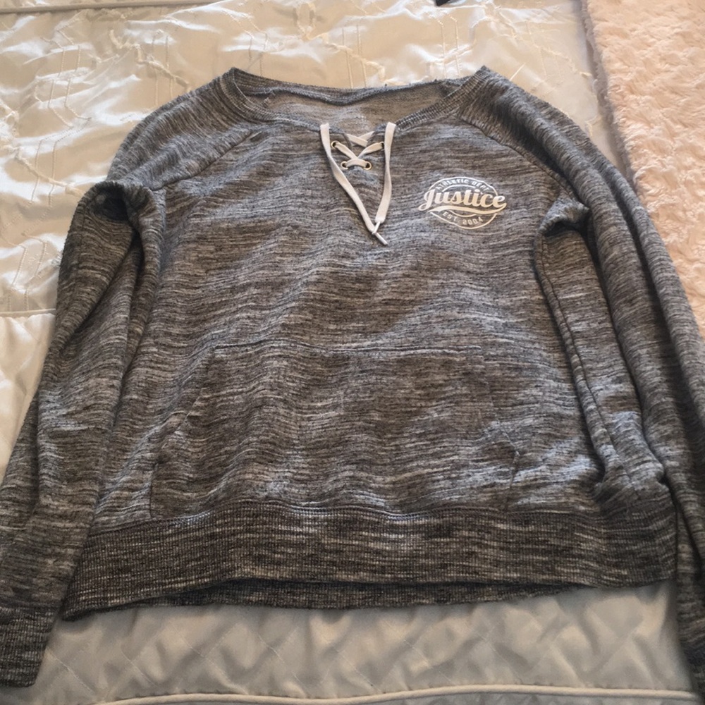 Justice sweatshirt youth 12/14